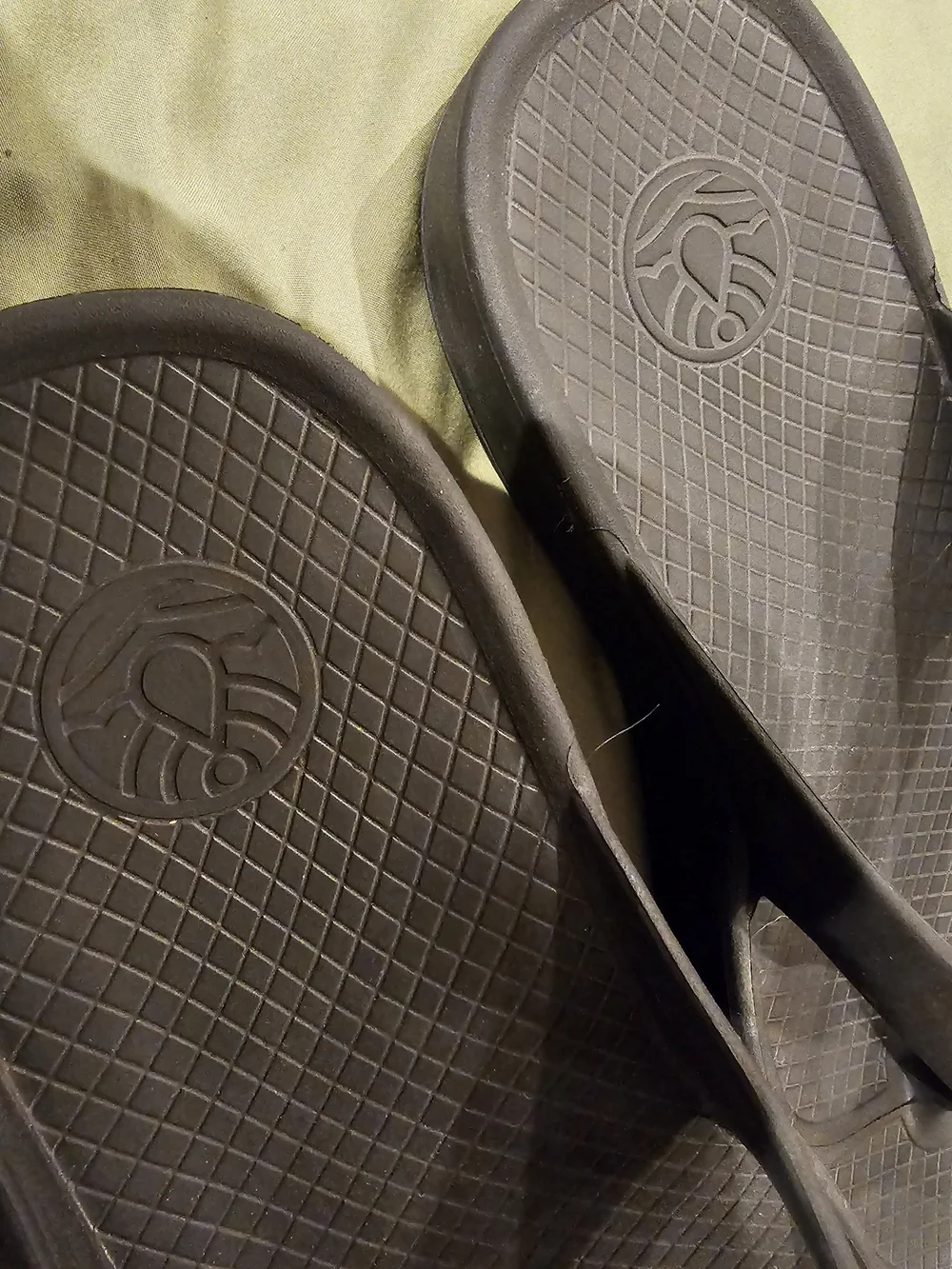Freewaters Men’s Black Flip-Flops - Classic Comfort Sandals Cloud9 Ultra Sz12 - Picture 8 of 8